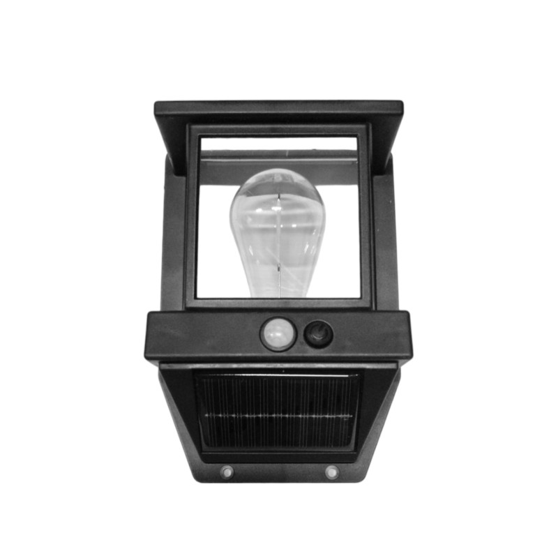 PL457  Вуличний ліхтар із сонячною панеллю з датчиком руху