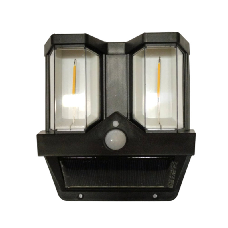 PL455  Вуличний ліхтар  із сонячною панеллю з датчиком руху