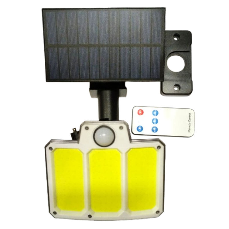 PL461  Вуличний ліхтар з сонячною панелю  з датчиком руху