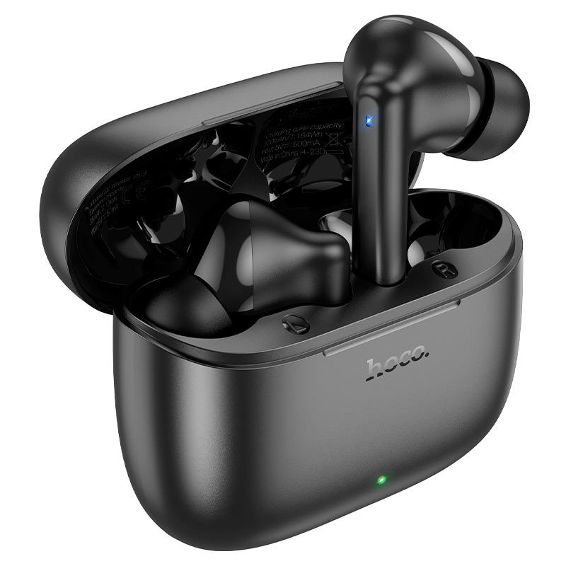 Навушники бездротові HOCO EQ2 Thought true wireless BT headset Black