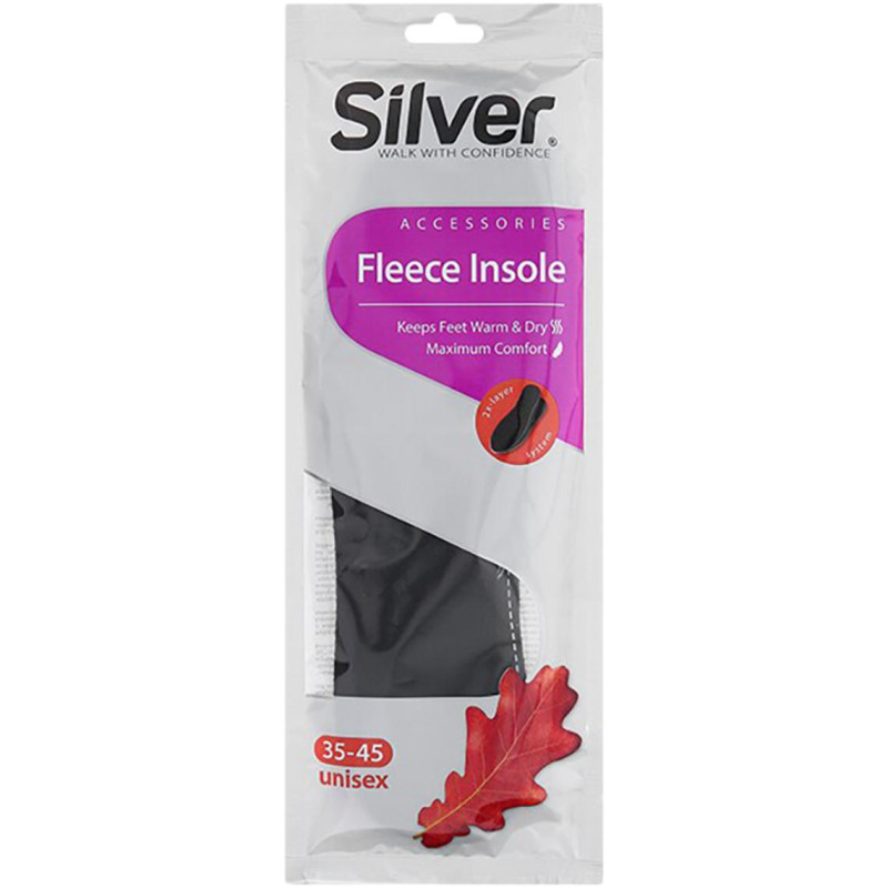 Устілки, Осінь-зима, з тканиною Polar, Silver