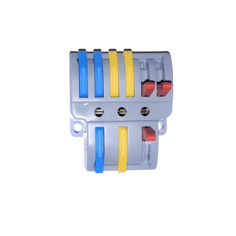 Клемник сірий прохідний 3+6 РСТ-222-633