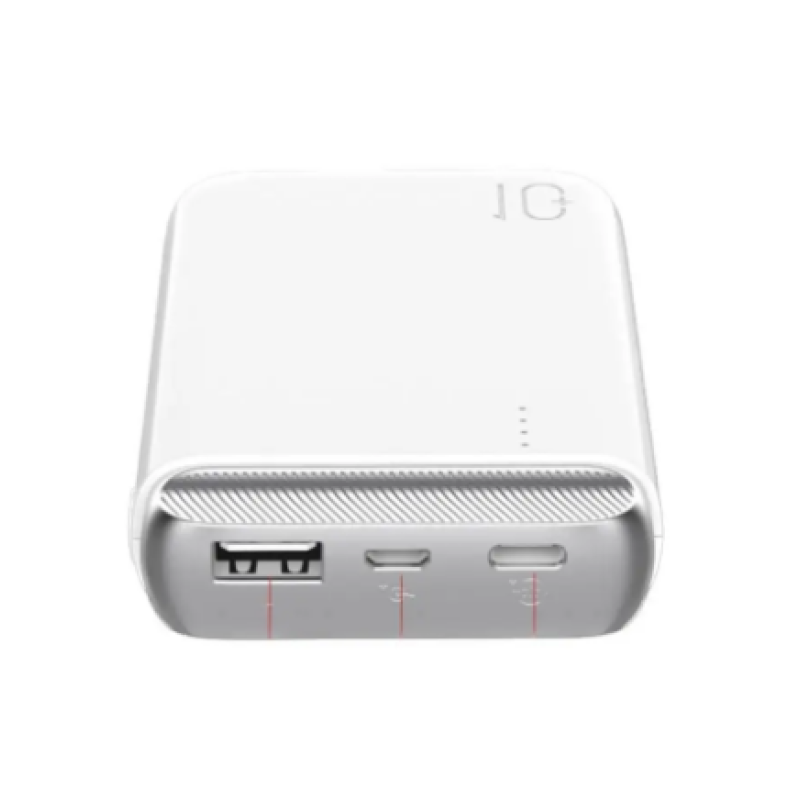 Power Bank BIYA  AA2+  10000 PD18W Type-C QC3.0 White