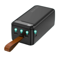 Power Bank BIYA  XS50 50000mAh  66W Black