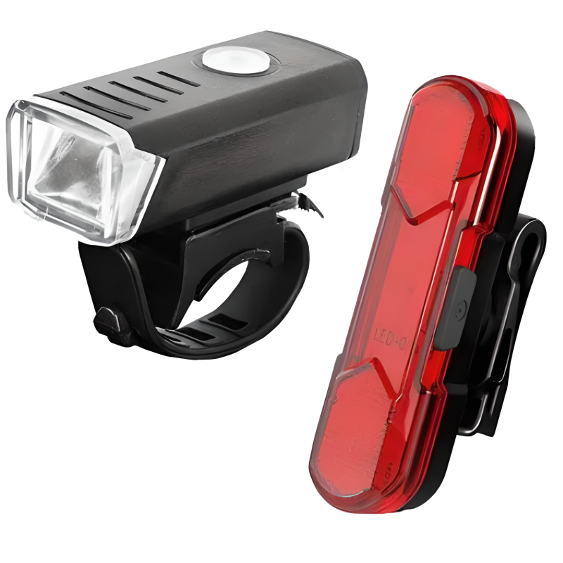 RB B12 Ліхтарик на велосипед 3*АА+2*ААА /120/60/