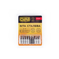 Бита SL5х25 мм 10шт в уп (СИЛА)