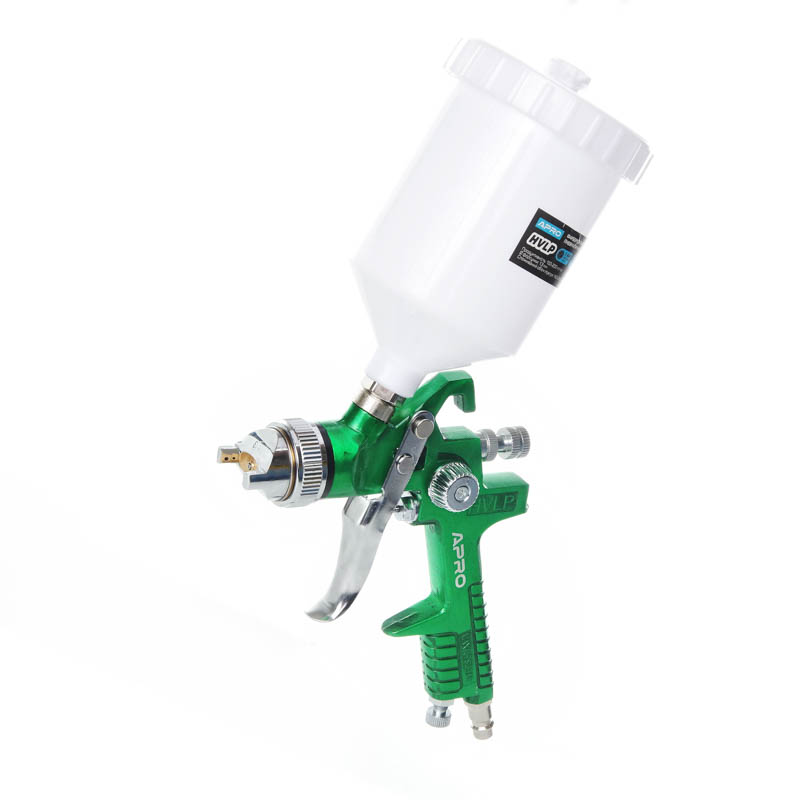 Фарборозпилювач HVLP Ø1.3 мм в/б пласт. 600 мл  (APRO)