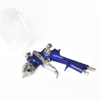 Фарборозпилювач HVLP Ø1.4 мм в/б пласт. 600 мл  (APRO)