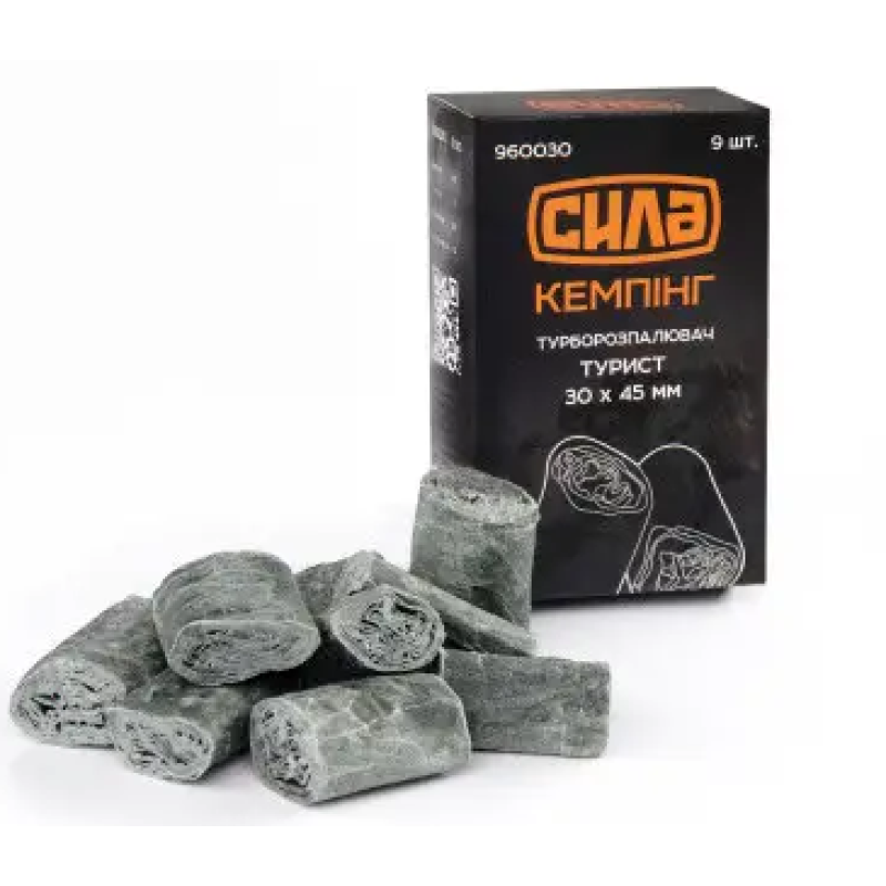 Турборозпалювач рулонний Турист 30 х 45 мм Хозтовары (СИЛА)