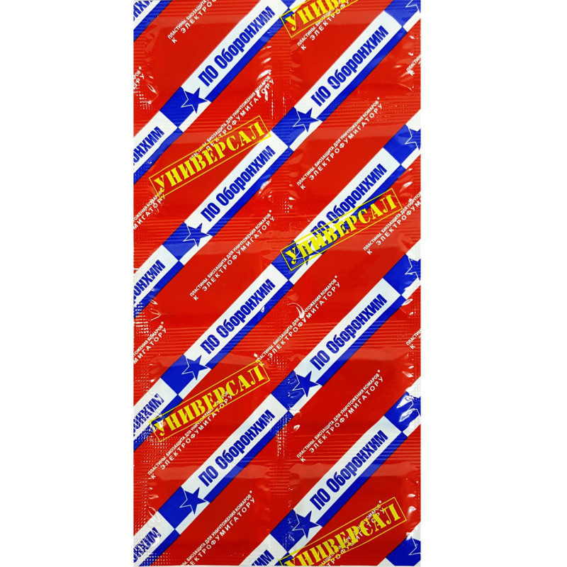 Пластини від комарів Оборонхім Універсал червоні (10шт. / Лист) 1л. / 250
