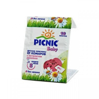 Пластины от комаров Picnic Baby детские (10шт./лист) 1л. / 200