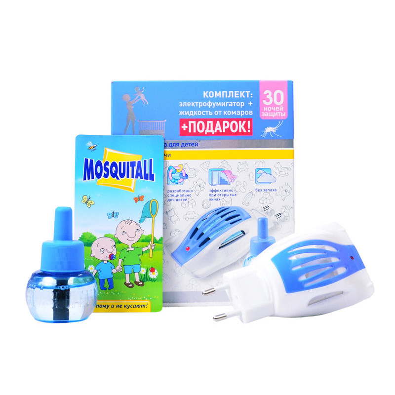 Комплект Mosquitall фумігатор універсальний + рідина 