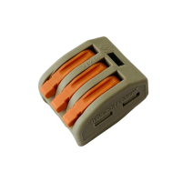 Клемник сірий 3 важелі РСТ-213