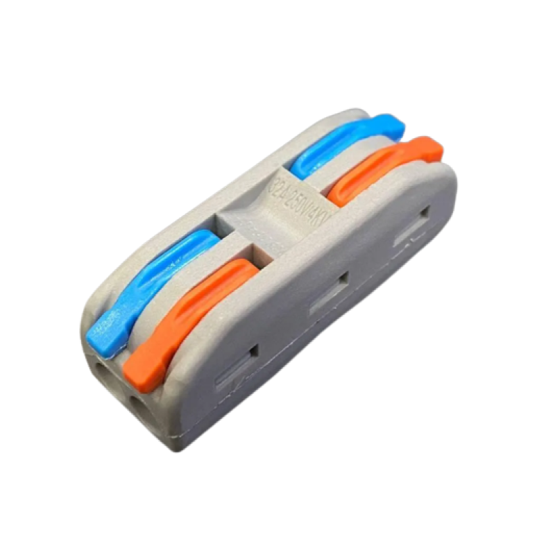 Клемник сірий прохідний 2+2 РСТ-222