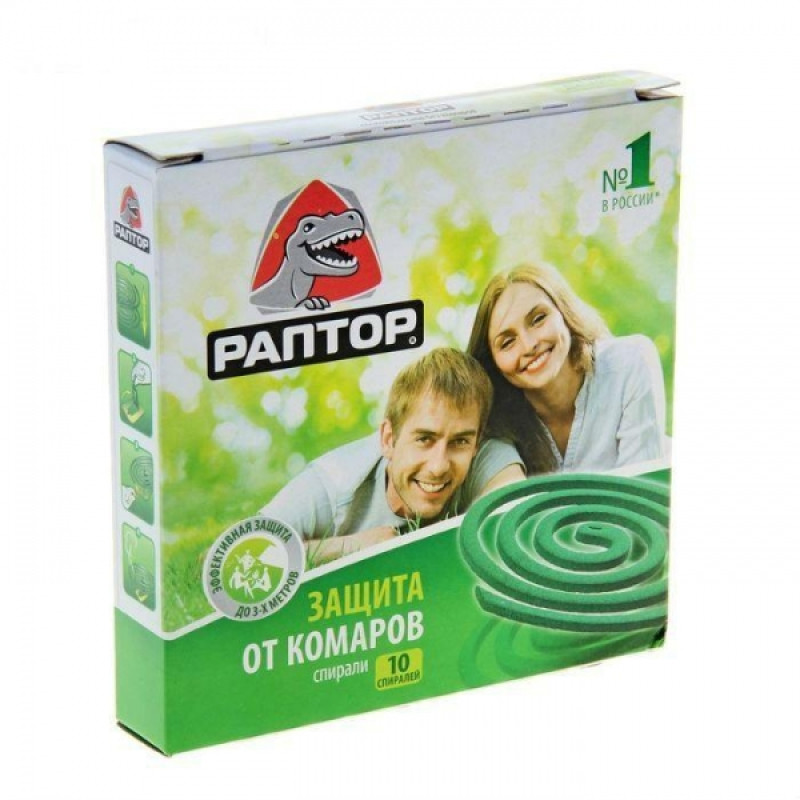 Спіраль Раптор без запаху (12шт / пач.) 1пач / 24