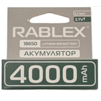 Акумулятор 18650 Rablex 4000mAh 3.7v Li-ion (для ліхтарів POLICE)