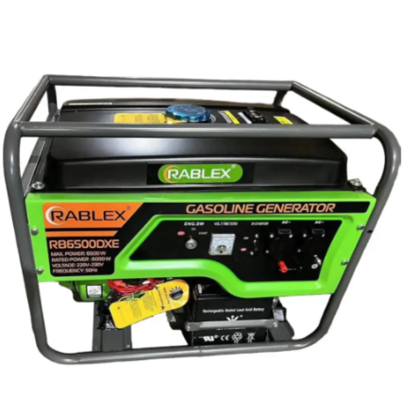 Бензиновий генератор Rablex Max Power  6500w