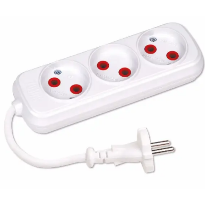 LIDER Подовжувач LP16-315 (3-мест.) 5м 12шт.