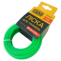 Ліска для тримера 2,4мм гептагон 15м  (СИЛА)