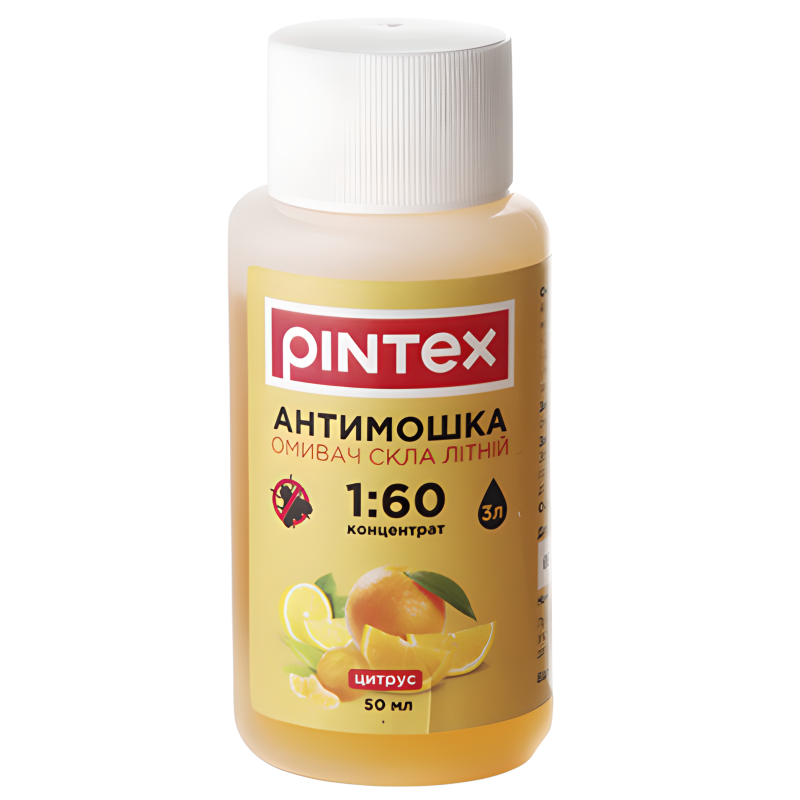 Омивач літній коцентрат з ароматом ЦИТРУС 50 мл