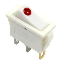 Кнопка вузька 1-а біла (100)