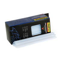 Клей стрижневий прозорий 7.0х200 мм 1 кг (116 шт) (коробок)  (UNIFIX)