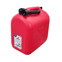 Каністра пластикова HDPE для палива 20 л з прозорою мірною смугою і лійкою + повітряний клапан