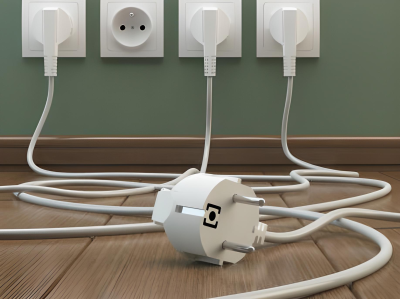 Вилки, трійники, перехідники