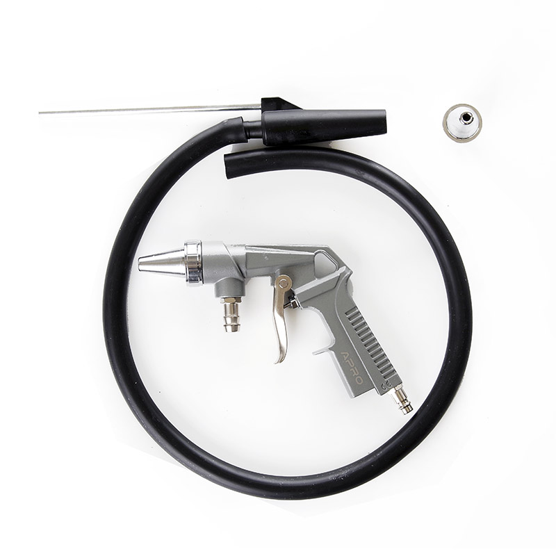 Пневмопістолет пескоструйний зі шлангом 1м  (APRO)