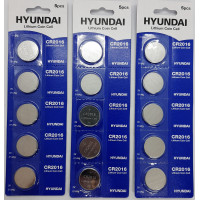 Батарейка HYUNDAI CR2016 Blister 5