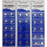 Батарейка HYUNDAI AG3 Blister 10
