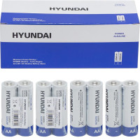 Батарейка HYUNDAI LR6 AA Shrink 2 Alkaline 40/