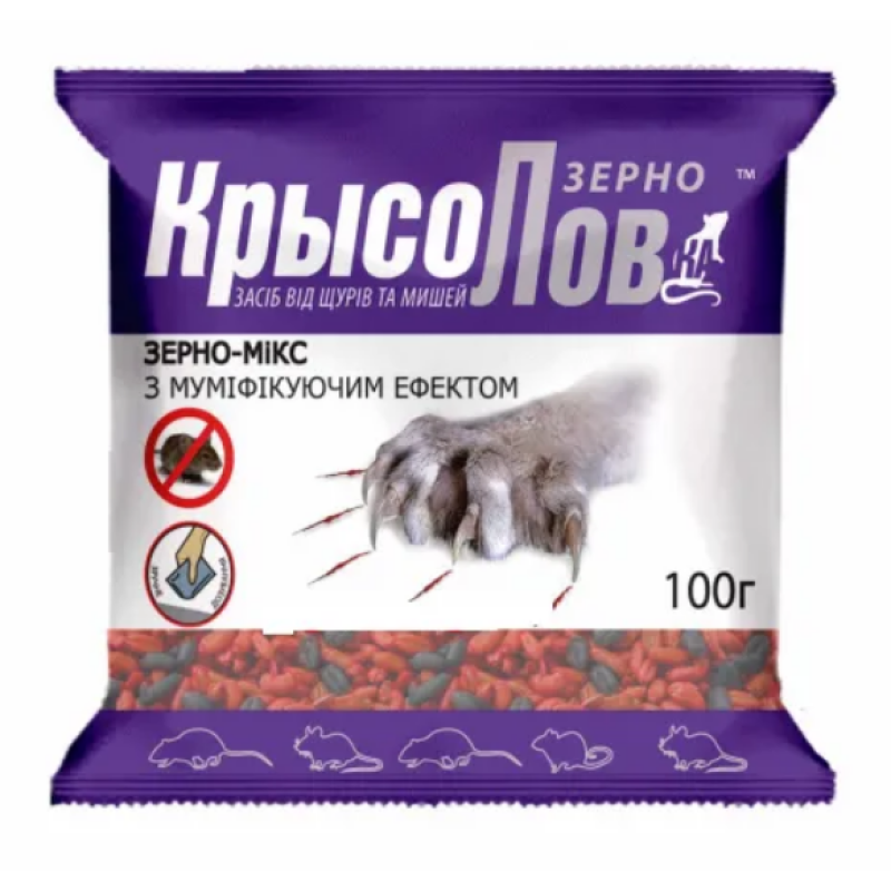 Пацюк 100г зерно мікс