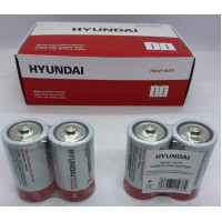 Батарейка HYUNDAI R14 C Shrink 2 Heavy Duty 2/24