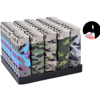 Запальничка камуфляж Кольорова 1209-8  50/1000