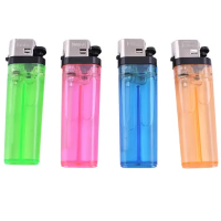 Запальничка кремнієва прозора одноразова №63-1 50/1000