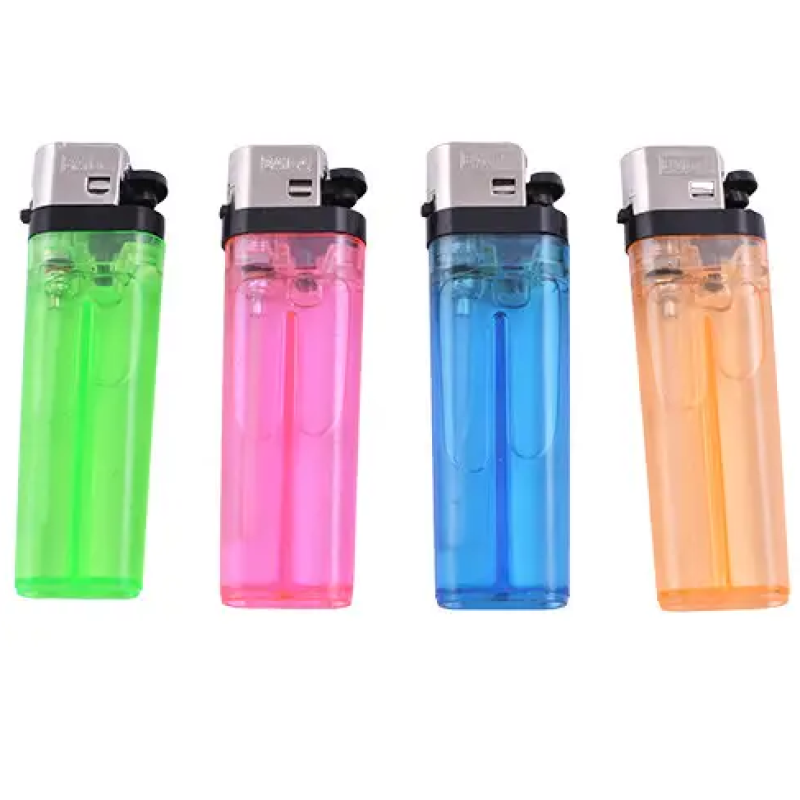 Запальничка кремнієва прозора одноразова №63-1 50/1000