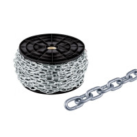 Ланцюг коротколанковий 2 мм оц бухта 110 м DIN 5685A new