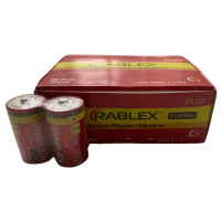 Батарейка Rablex TURBO LR14 С лужна  SHRINK 2/20
