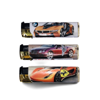 Запальничка турбо полум'я Авто з ліхтарем 936-4 50/1000