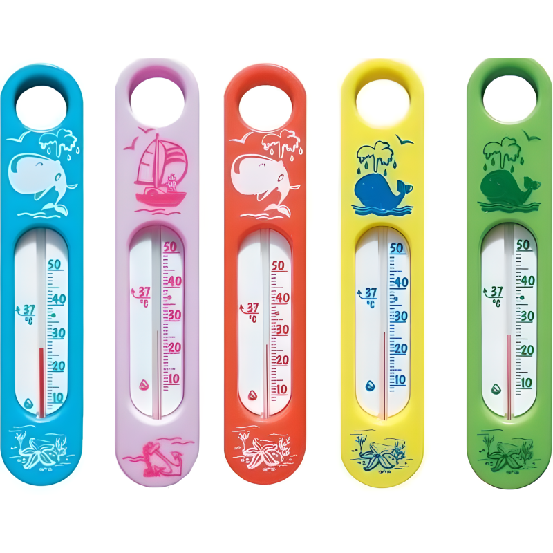 Термометр водний В2 довгий +10/+50,  1/150