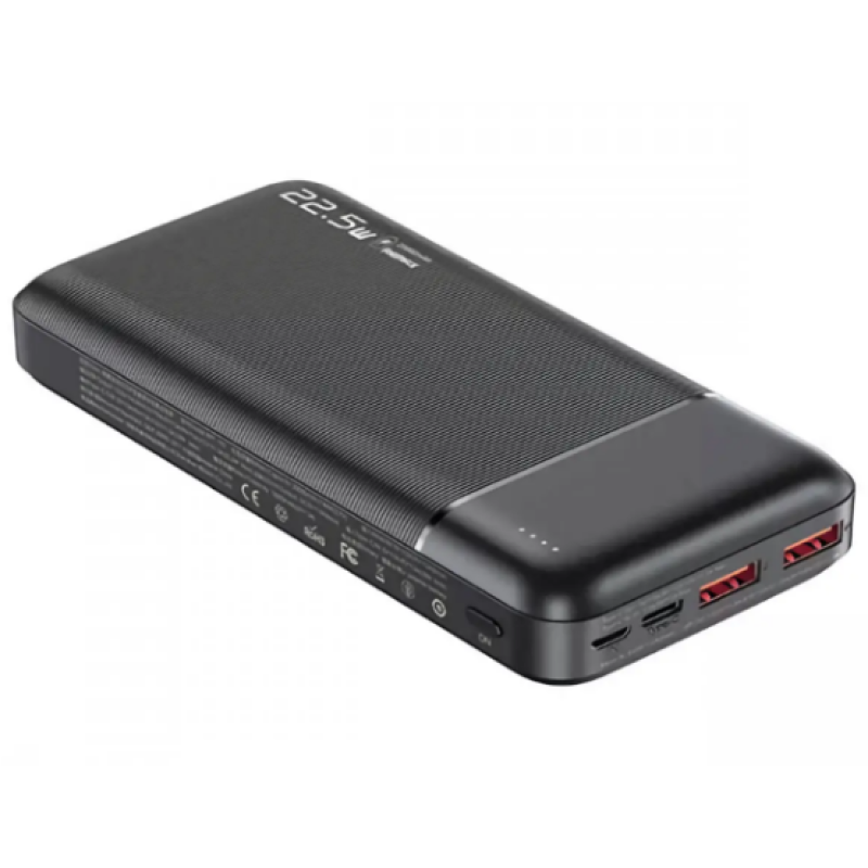 Power Bank REMAX RPP-192 20000mAh   Lango II Series QC 22.5W + PD 18W  black