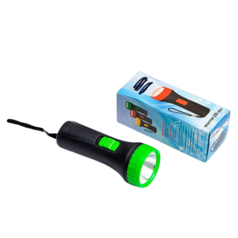 Ліхтар 9788 МОНОкріст, пластик, 1*AA, 120*45*30мм