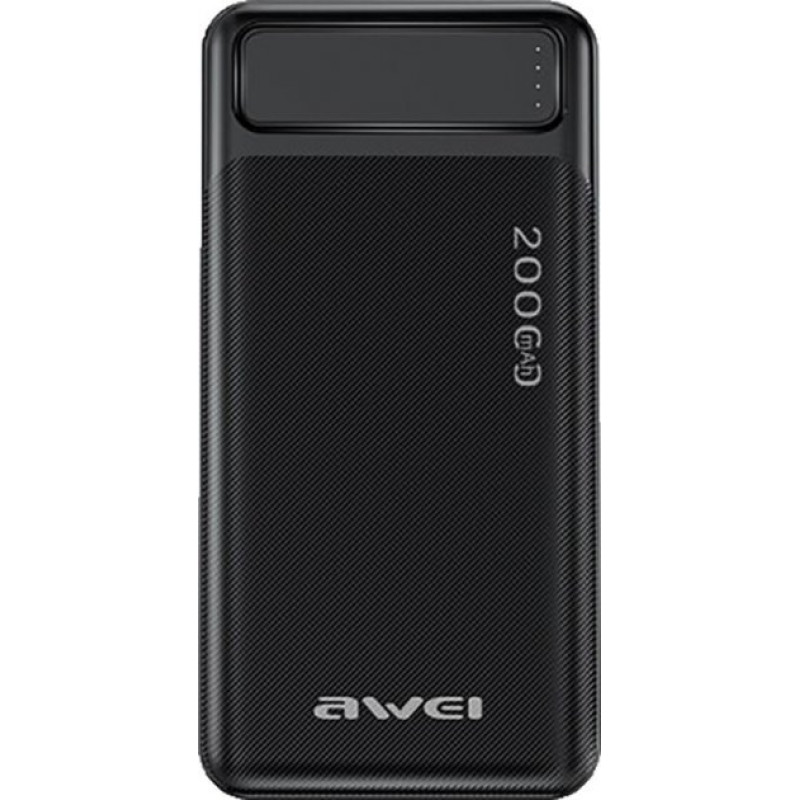 Power Bank Awei  P6K  20 000 mAh Black