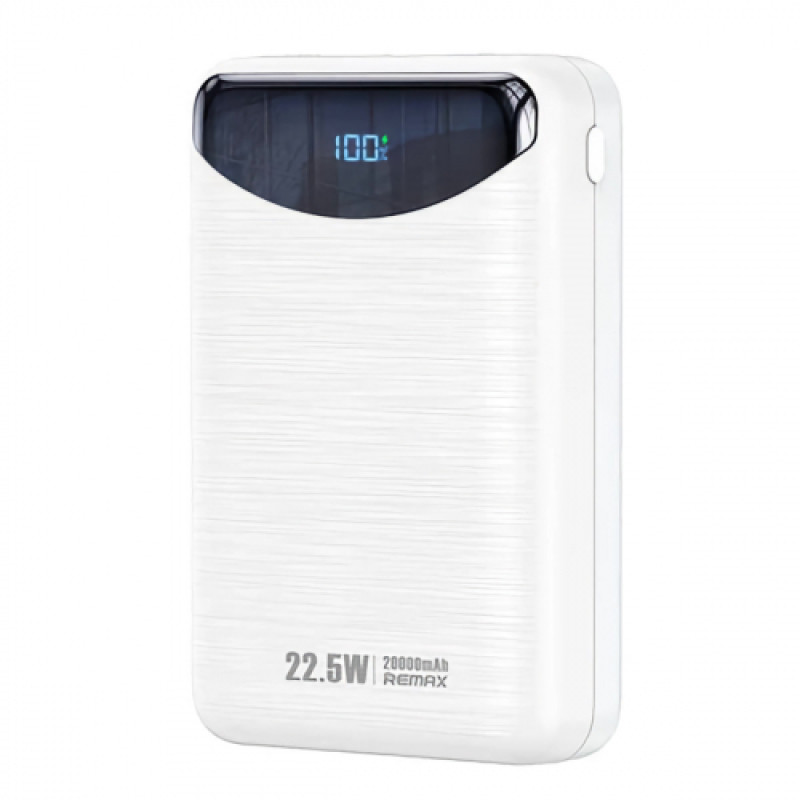 Power Bank REMAX RPP-68 20000mAh Ritry II Series 22.5W PD+QC Charging white