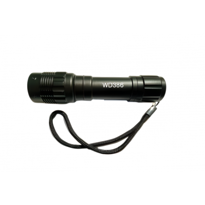 Ліхтар 386 -50000W POLICE ZOOM МОНОкріст, 3режими, 130*30*25, з.у.220V