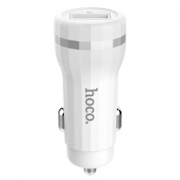 АЗП HOCO Z27A Staunch 1USB/3A/QC3.0/18W White