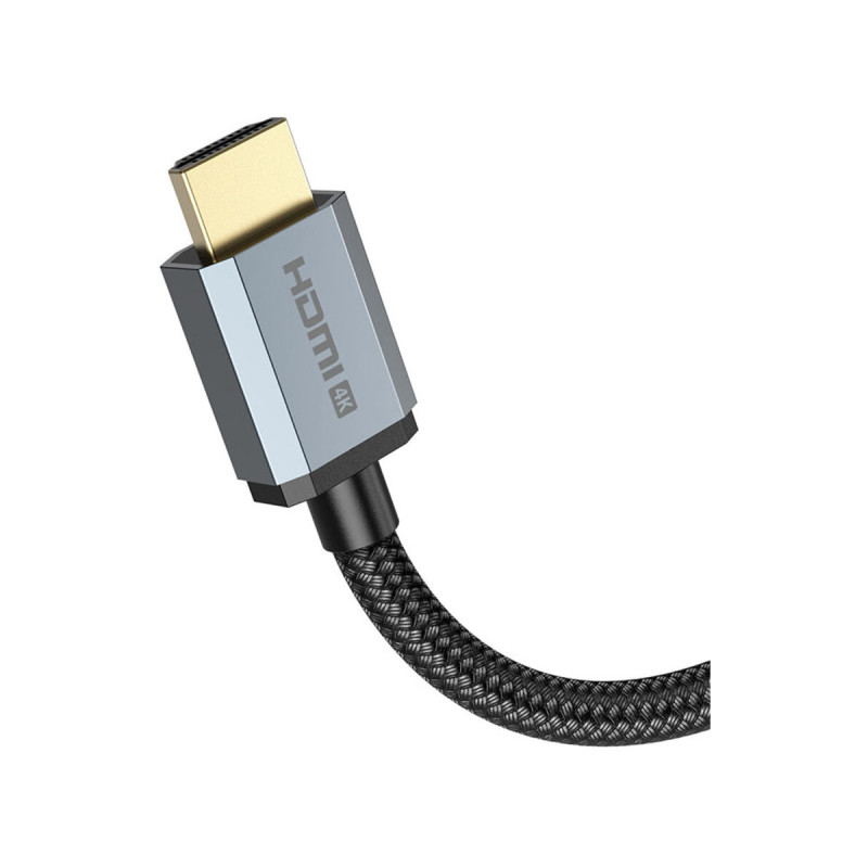 HDMI кабель HOCO US03 HDMI 2.0 Male to Male 4K HD data cable 3m. Black