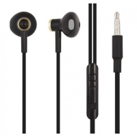 Наушники HOCO M47 Canorous wire control earphones with mic. Black