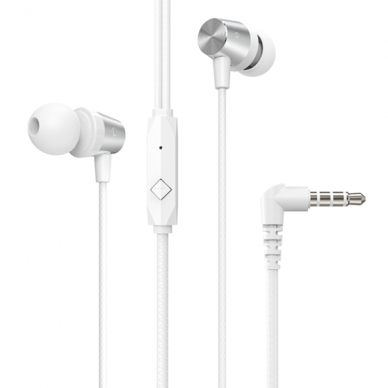 Наушники HOCO M79 Cresta universal earphones with mic. White